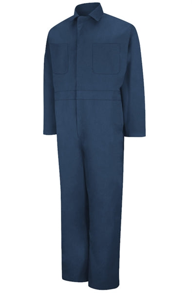Red Kap - Men's Twill Action-Back Navy Coverall. CT10NV