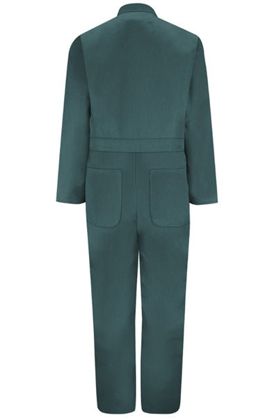 Red Kap - Men's Twill Action-Back Spruce Green Coverall. CT10SG