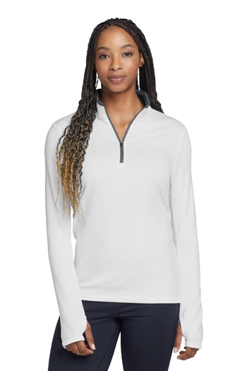 Nike - Ladies Dri-FIT Stretch 1/2-Zip Cover-Up. 779796