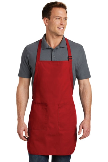 Port Authority - Full Length Apron with Pockets. A500