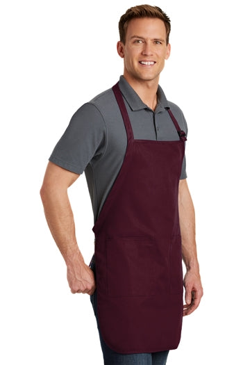 Port Authority - Full Length Apron with Pockets. A500