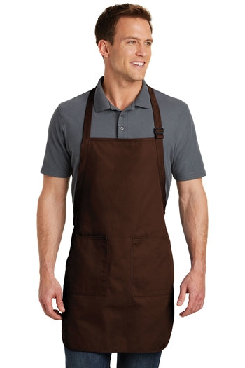 Port Authority - Full Length Apron with Pockets. A500