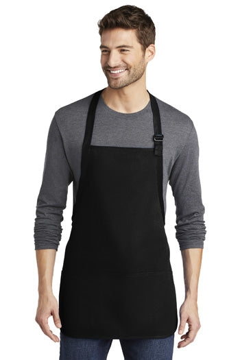 Port Authority - Medium-Length Apron with Pouch Pockets. A510