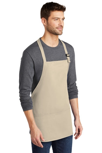 Port Authority - Medium-Length Apron with Pouch Pockets. A510