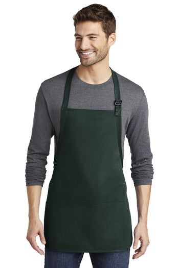 Port Authority - Medium-Length Apron with Pouch Pockets. A510