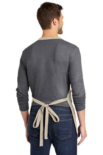 Port Authority - Medium-Length Apron with Pouch Pockets. A510