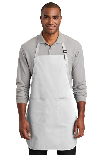 Port Authority - Full-Length Two-Pocket Bib Apron. A600