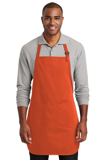 Port Authority - Full-Length Two-Pocket Bib Apron. A600