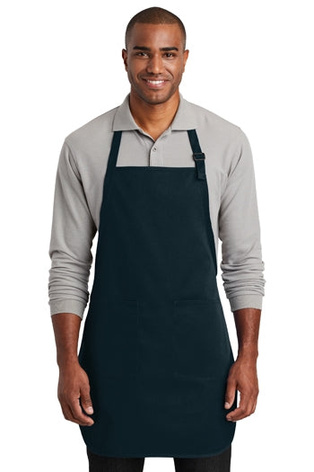 Port Authority - Full-Length Two-Pocket Bib Apron. A600