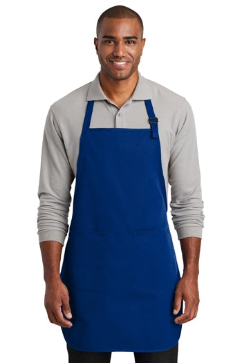Port Authority - Full-Length Two-Pocket Bib Apron. A600