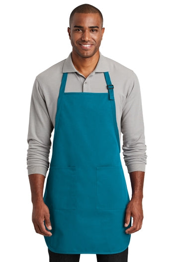 Port Authority - Full-Length Two-Pocket Bib Apron. A600