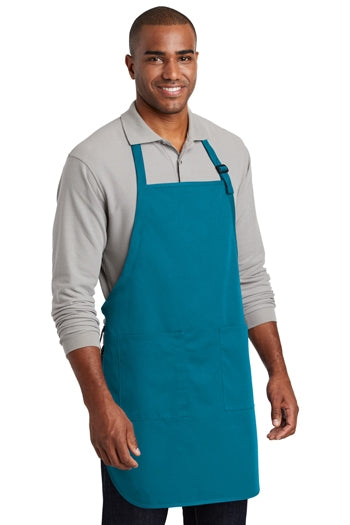 Port Authority - Full-Length Two-Pocket Bib Apron. A600