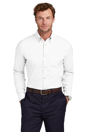 Brooks Brothers® - Wrinkle-Free Stretch Pinpoint Shirt. BB18000