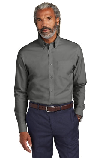 Brooks Brothers® - Wrinkle-Free Stretch Pinpoint Shirt. BB18000