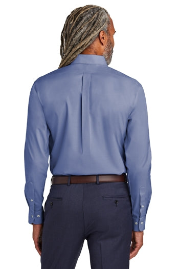 Brooks Brothers® - Wrinkle-Free Stretch Pinpoint Shirt. BB18000