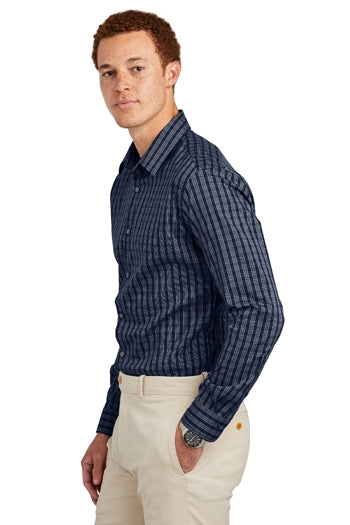Brooks Brothers® - Tech Stretch Patterned Shirt. BB18006