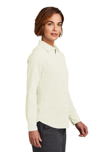 Brooks Brothers - Women’s Full-Button Satin Blouse. BB18007
