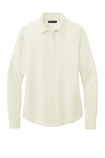 Brooks Brothers - Women’s Full-Button Satin Blouse. BB18007