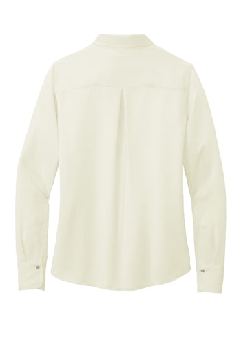 Brooks Brothers - Women’s Full-Button Satin Blouse. BB18007