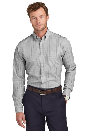 Brooks Brothers® - Wrinkle-Free Stretch Patterned Shirt. BB18008