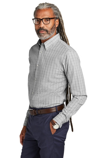 Brooks Brothers® - Wrinkle-Free Stretch Patterned Shirt. BB18008
