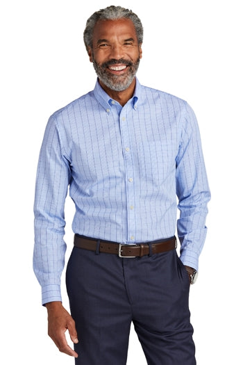 Brooks Brothers® - Wrinkle-Free Stretch Patterned Shirt. BB18008