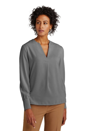 Port Authority - Long Sleeve Carefree Poplin Shirt. W100