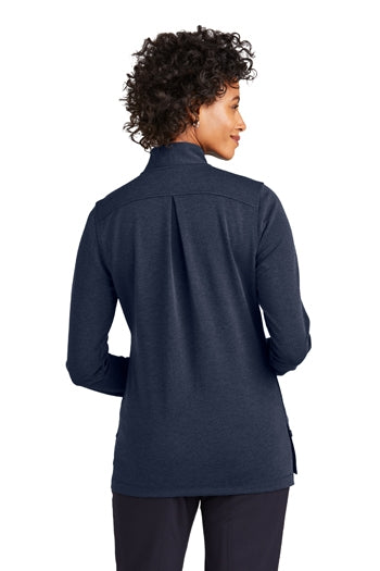 Brooks Brothers® - Women’s Mid-Layer Stretch 1/2-Button. BB18203