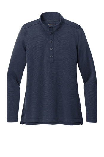 Brooks Brothers® - Women’s Mid-Layer Stretch 1/2-Button. BB18203
