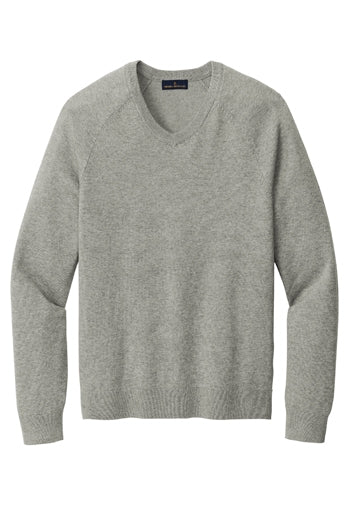 Brooks Brothers® - Cotton Stretch V-Neck Sweater. BB18400