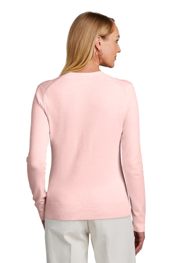 Brooks Brothers® - Women’s Cotton Stretch V-Neck Sweater. BB18401