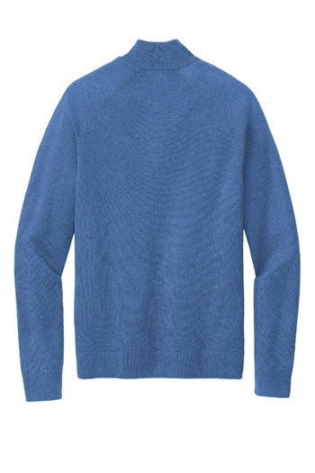 Brooks Brothers®  - Cotton Stretch 1/4-Zip Sweater. BB18402