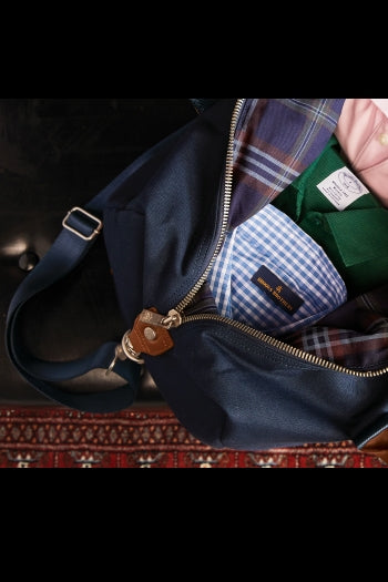 A shot of Brooks Brothers Wells Duffel.