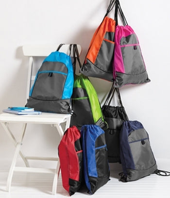 Port Authority® Pocket Cinch Pack. BG611