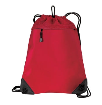 Port Authority - Cinch Pack with Mesh Trim. BG810