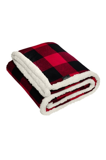 Port Authority - Flannel Sherpa Blanket. BP43
