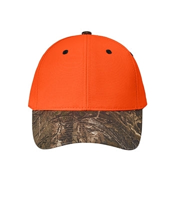 Port Authority - Safety Cap with Camo Brim. C804