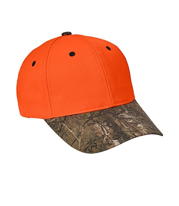 Port Authority - Safety Cap with Camo Brim. C804