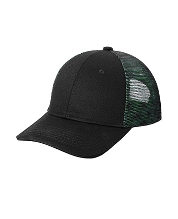 Port Authority® Double Mesh Snapback Sandwich Bill Cap. C818
