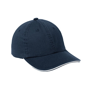 Port Authority Signature - Sandwich Bill Cap with Striped Closure. C830