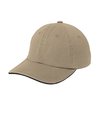 Port Authority Signature - Sandwich Bill Cap with Striped Closure. C830