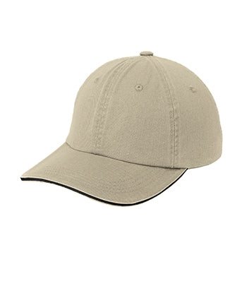 Port Authority Signature - Sandwich Bill Cap with Striped Closure. C830