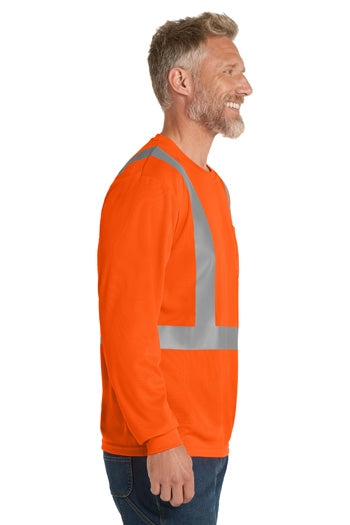 CornerStone - ANSI 107 Class 2 Mesh Long Sleeve Tee. CS201