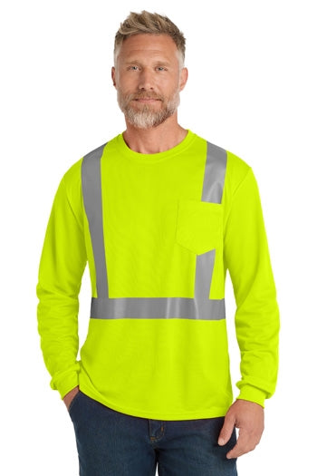 CornerStone - ANSI 107 Class 2 Mesh Long Sleeve Tee. CS201