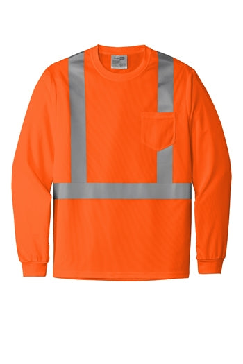 CornerStone - ANSI 107 Class 2 Mesh Long Sleeve Tee. CS201