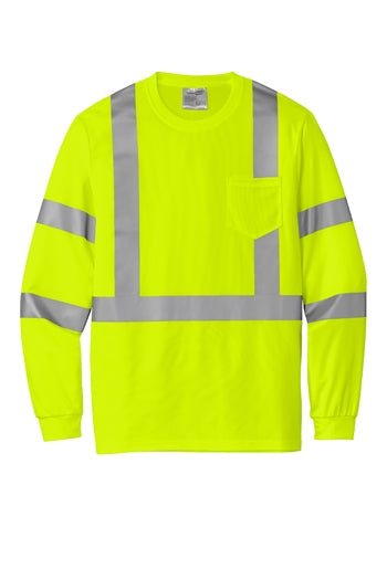 CornerStone - ANSI 107 Class 3 Mesh Long Sleeve Tee. CS203