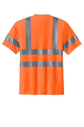 CornerStone - ANSI Class 3 Short Sleeve Snag-Resistant Reflective T-Shirt. CS408