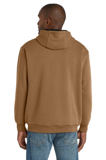 CornerStone - Heavyweight Full-Zip Hooded Sweatshirt with Thermal Lining. CS620