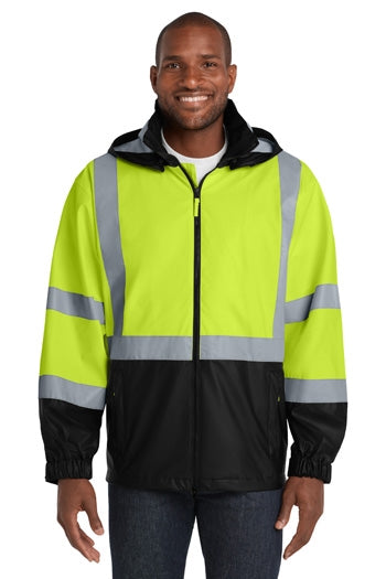 CornerStone - ANSI Class 3 Safety Windbreaker. CSJ25