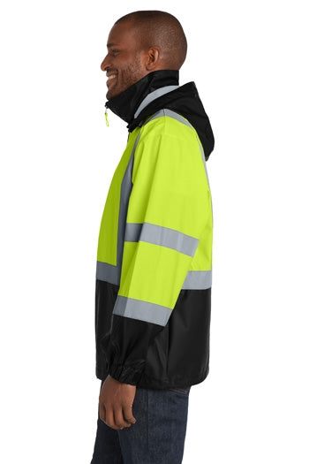 CornerStone - ANSI Class 3 Safety Windbreaker. CSJ25